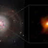 M77 galaktika un tās supermasīvais melnais caurums; autortiesības: ESO/Jaffe, Gámez-Rosas et al.