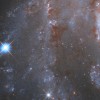 Pārnova galaktikā NGC 2525; autortiesības: ESA/Hubble & NASA, A. Riess un SH0ES komanda