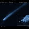 Habla skatījums uz asteroīdu sadursmi 