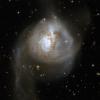 NGC 3256: kad galaktikas saduras