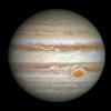 Jupiters un Lielais Sarkanais plankums