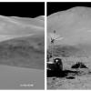 SELENE saskata Apollo 15 pēdas