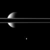 Jaunākie attēli no Saturna sistēmas