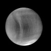LIR kameras attēls, attāums līdz Venērai 72 000 km