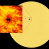 Saules virsma un ALMA novērotais plankums
