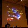 Pēdējo sesiju uzsāka Roberto Trots, kurš stāstīja par Visuma izcelšanos un antropisko principu.