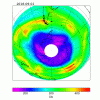 Ozona caurums virs Antarktīdas