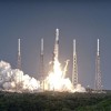 SpaceX Falcon 9 AMOS-17 misijas starts