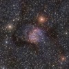 VISTA teleskopa fotografētais Sh2-54 attēls