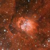 VST fotografētais Sh2-54 attēls redzamajā gaismā