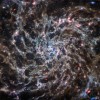 Spirālveida galaktika IC 5332; Autortiesības:ESA/Webb, NASA & CSA, J. Lee and the PHANGS-JWST and PH