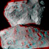Komētas 67P kodols 3D