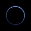 Plutona zilās debesis