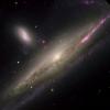 NGC 1531/2: galaktiku iedarbība