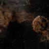 Sharpless 249 un Medūzas miglājs
