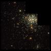 NGC 1818 - jauna lodveida zvaigžņu kopa