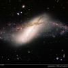 Polārā gredzena galaktika NGC 660