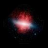 Noslēpumainais objekts M82 galaktikā 