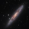 NGC 253: putekļainā sala Visumā