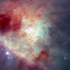 Bēgošā zvaigzne Oriona miglājā